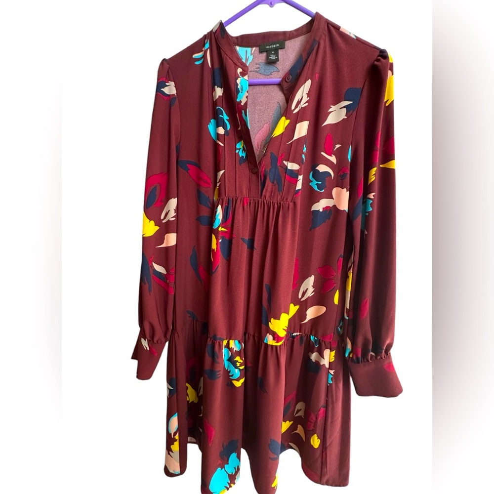 SALE - Halogen Floral Dress, size  XS (fits up to medium)